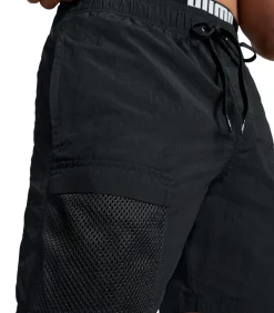 Utility Mid Shorts Zwembroek Zwart