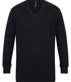 V NECK - Trui - Marineblauw