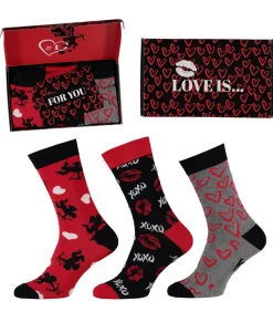 Valentijn Sokken Giftbox Cupido Heren