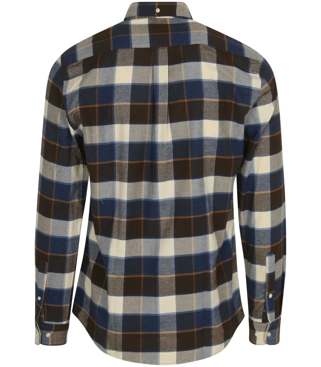 Valley Overhemd Ruit Bruin Blauw