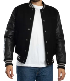 Varsity Leren Jas