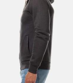 Vest met capuchon en ritssluiting
