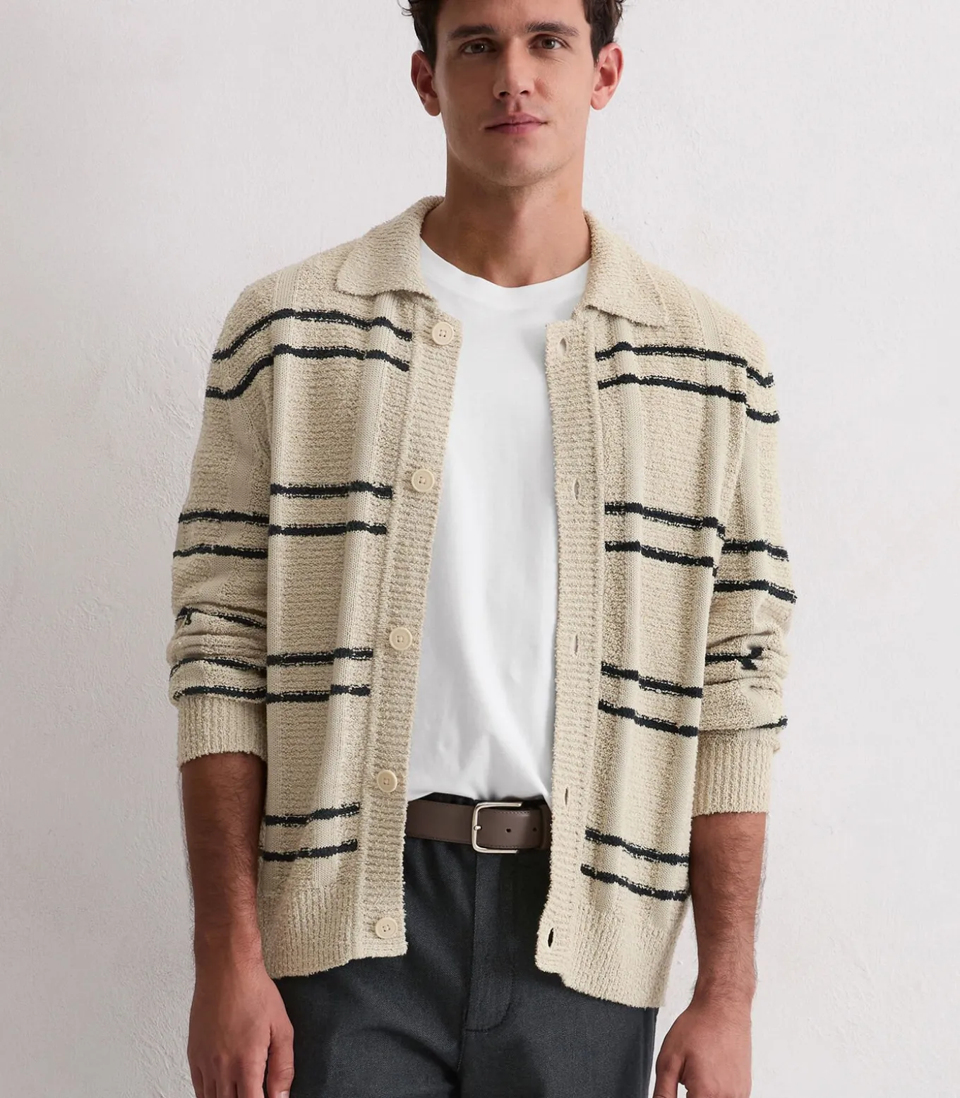 Vest met regular kraag
