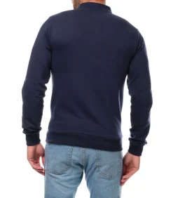 Vest met ronde hals en ritssluiting
