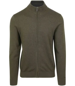 Vest Olijfgroen