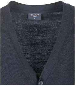 Vest Wol Navy