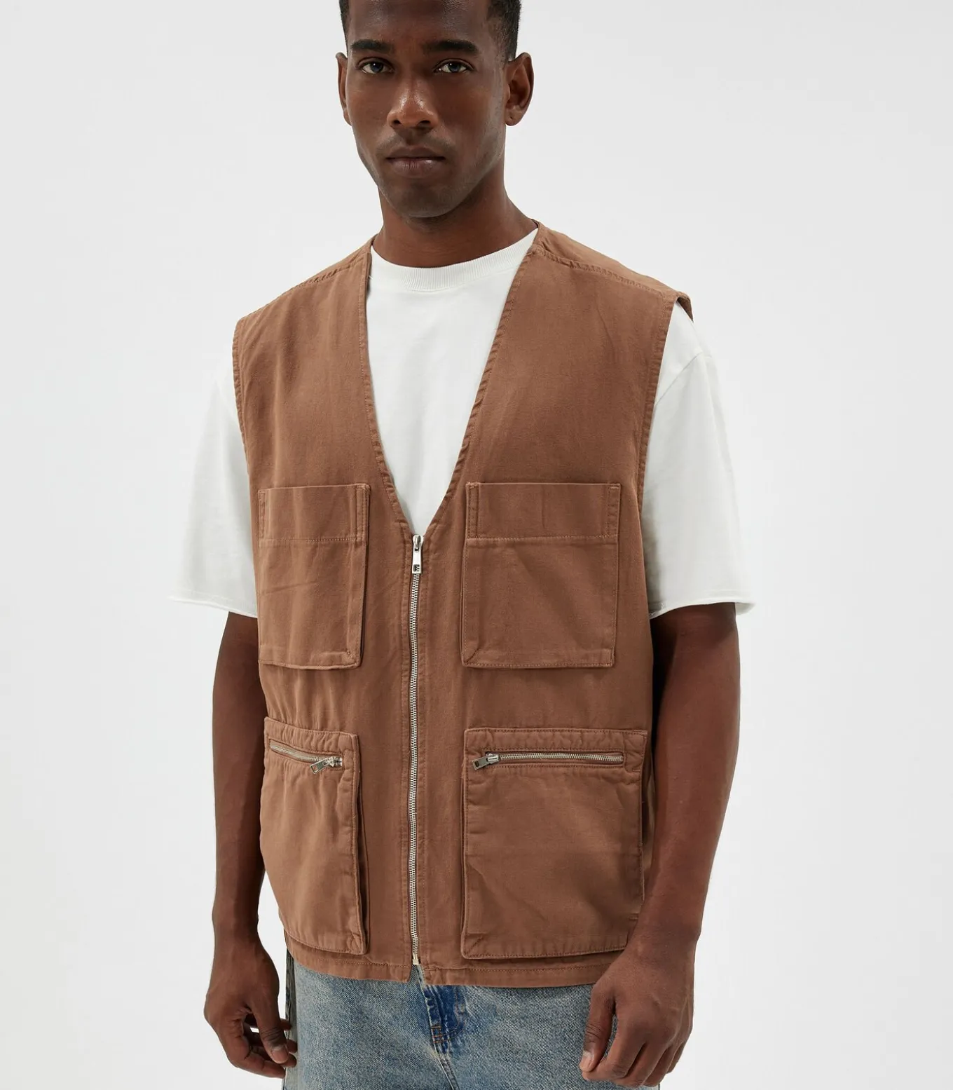V-kraag Slim Weste