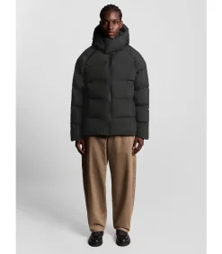 Welded wadding jacket - jet black