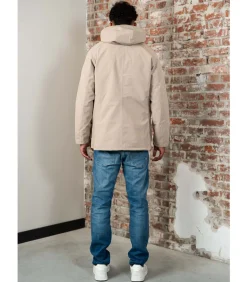 Winter ashby waterproof jacket - washed stone