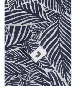 Wit heren t-shirt met plantenprint