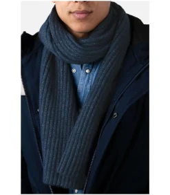 Wyon Sjaal Donkerblauw