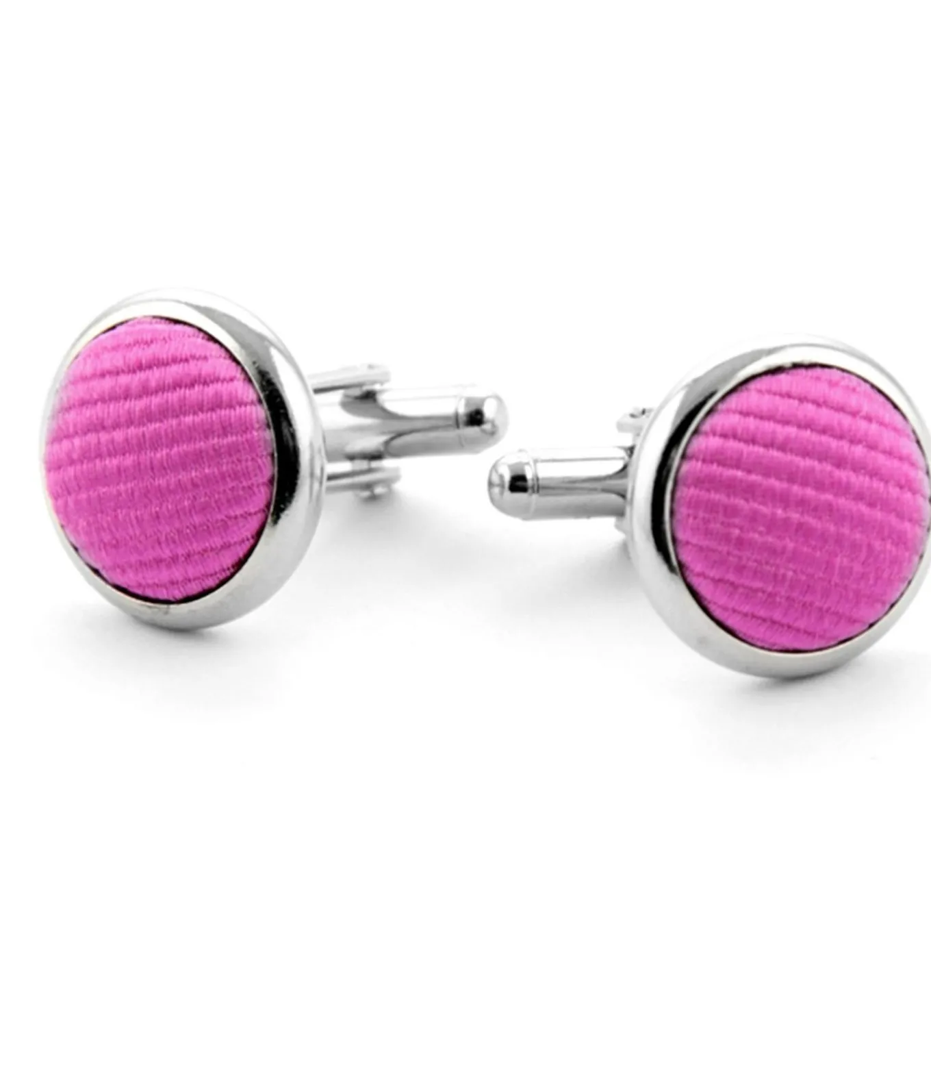 Zijde Manchetknoop Fuchsia F21