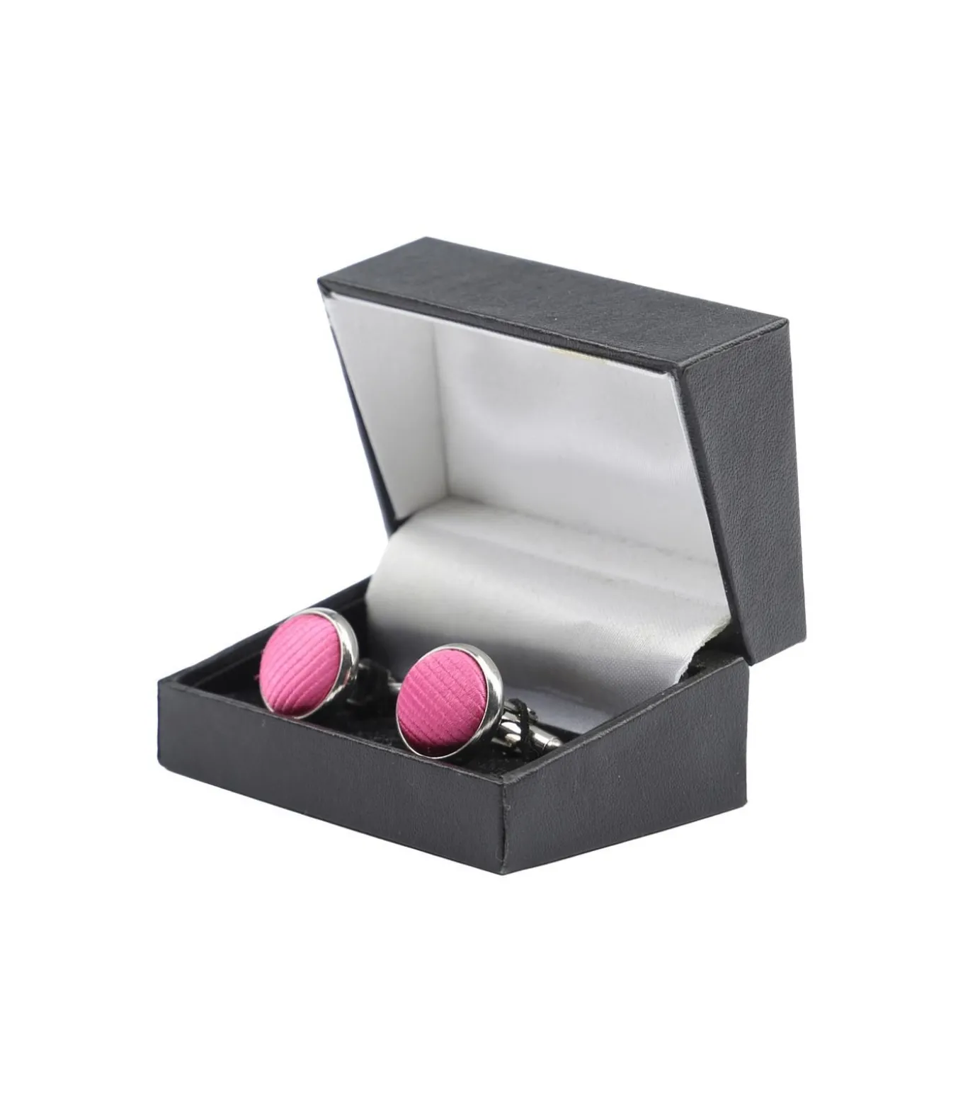 Zijde Manchetknoop Fuchsia F21