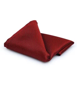 Zijde Pochet Rood