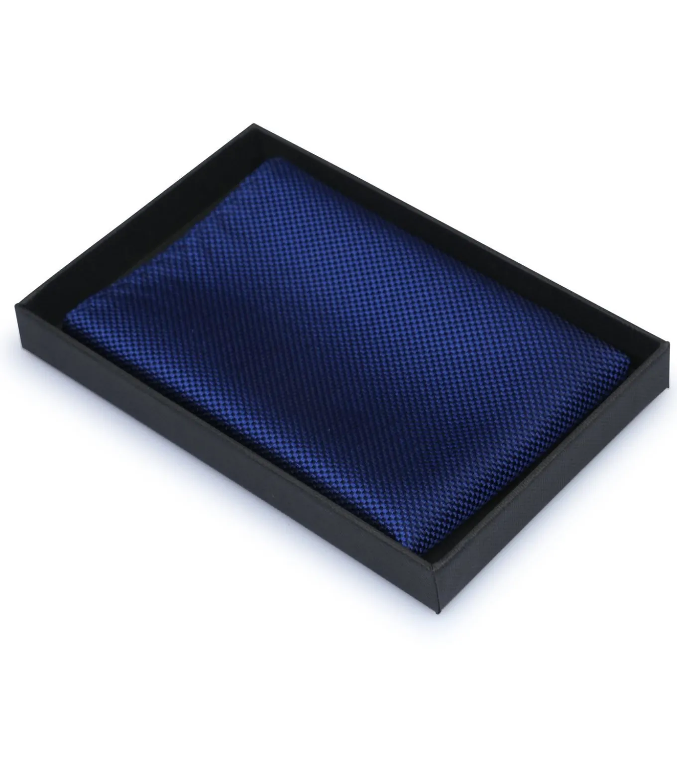 Zijde Pochet Royal Blauw