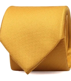 Zijde Stropdas Gold