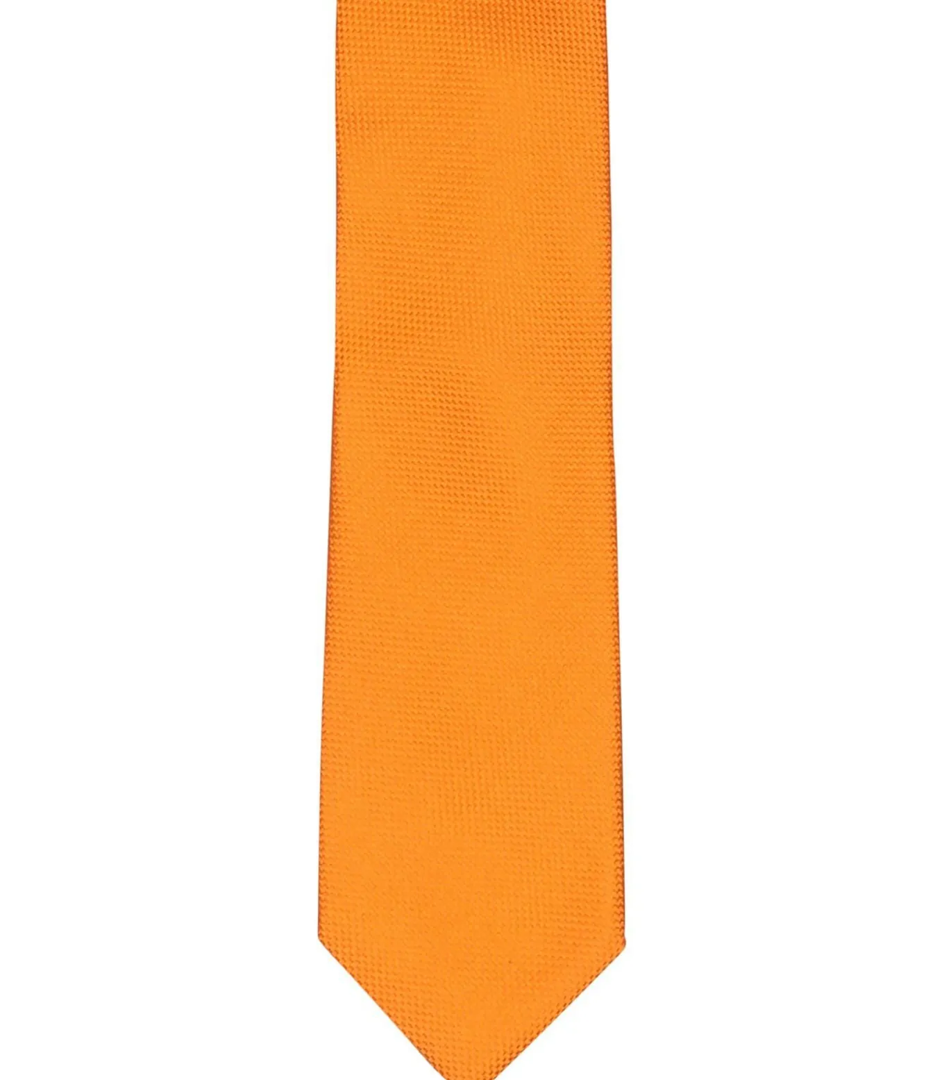 Zijde Stropdas Oranje