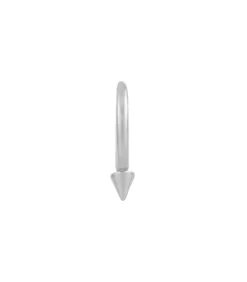 ZILVEREN PIERCING HEREN CREOOL AZCON