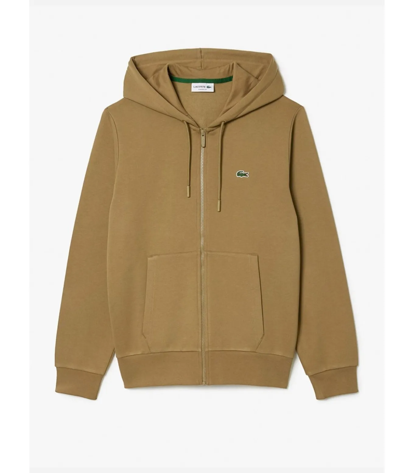 Zip through hoodie - cookie