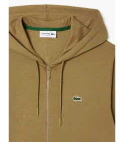 Zip through hoodie - cookie