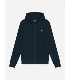 Zip through hoodie - dark navy
