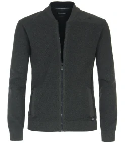 Zip Vest Antraciet