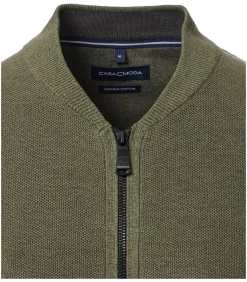 Zip Vest Groen