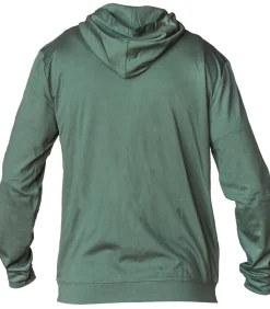 ZIPPED - Trui met kap - Groen