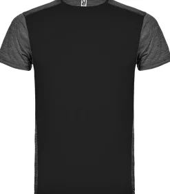 ZOLDER - T-shirt - Zwart Multi-kleur