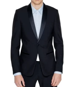Zwart Blazer Met Details