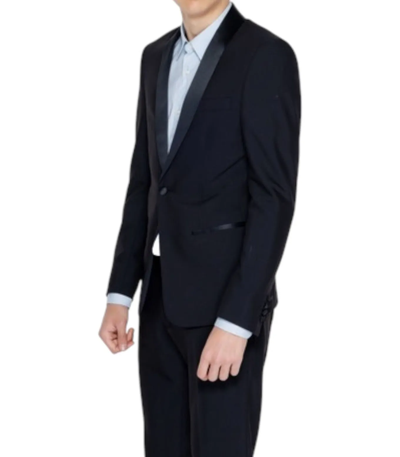 Zwart Blazer Met Details
