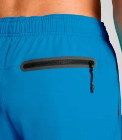 Zwembroek Heren Middel Lang Speed Blue
