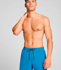 Zwembroek Heren Middel Lang Speed Blue