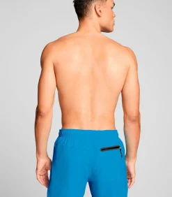 Zwembroek Heren Middel Lang Speed Blue