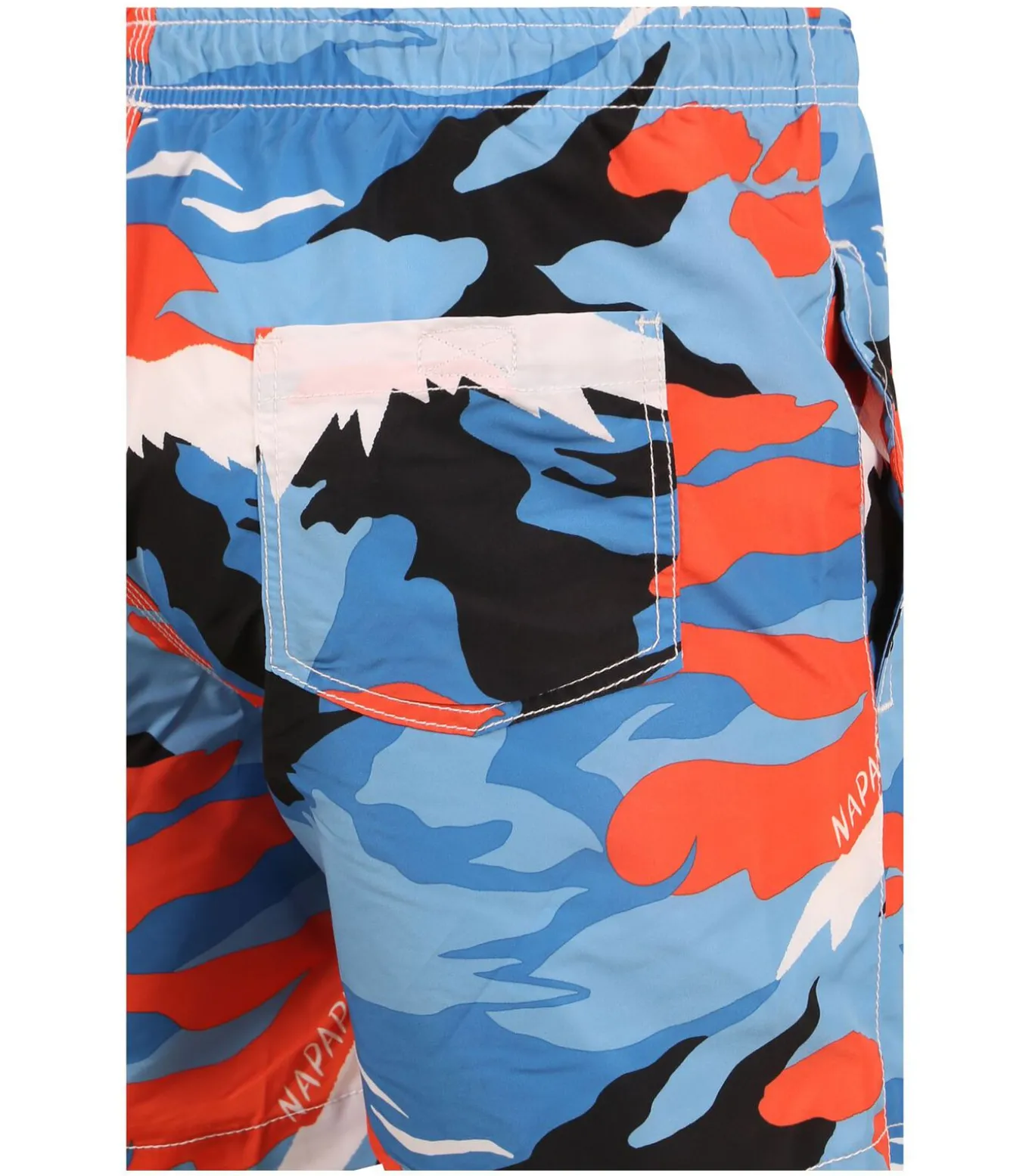 Zwembroek Print Blauw