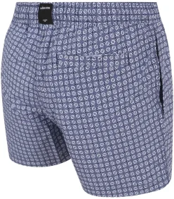 Zwembroek Print Blauw