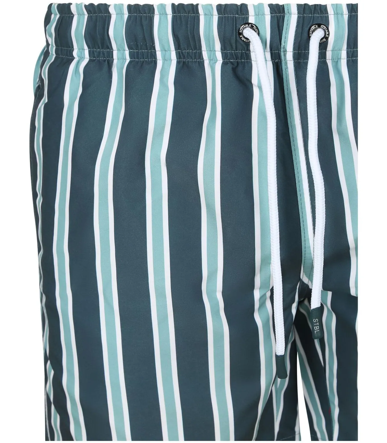 Zwembroek Stripe Groen