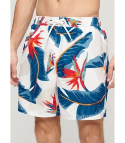 Zwemshort met Hawaii-print